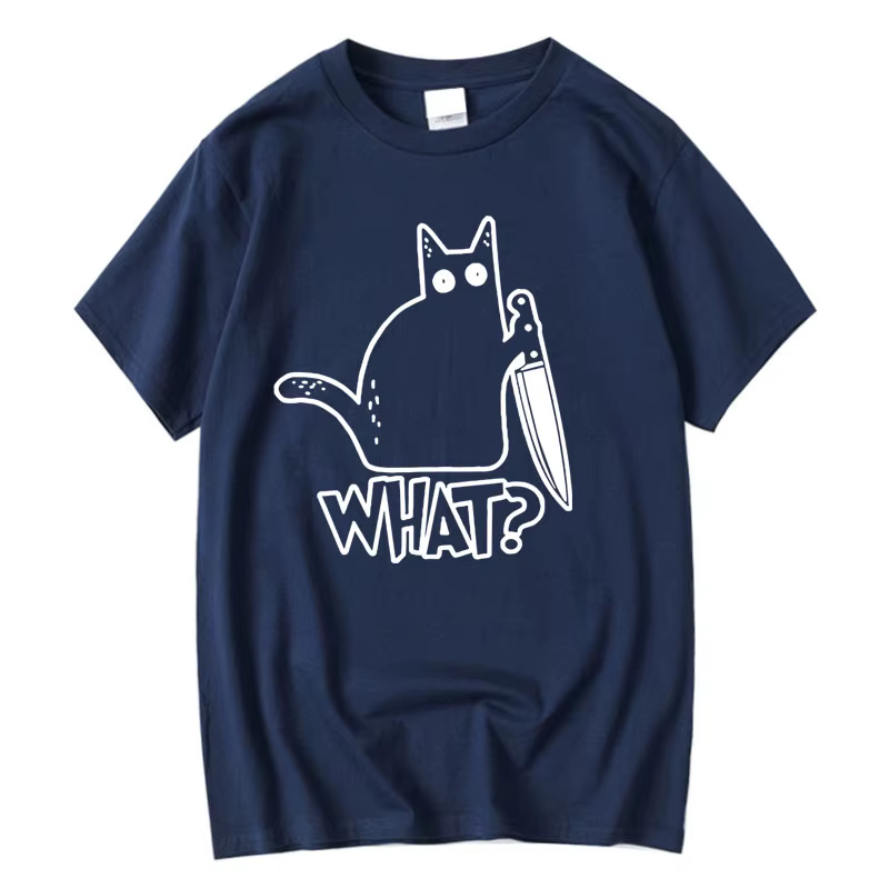 T-shirt pour homme en mélange de coton de haute qualité
