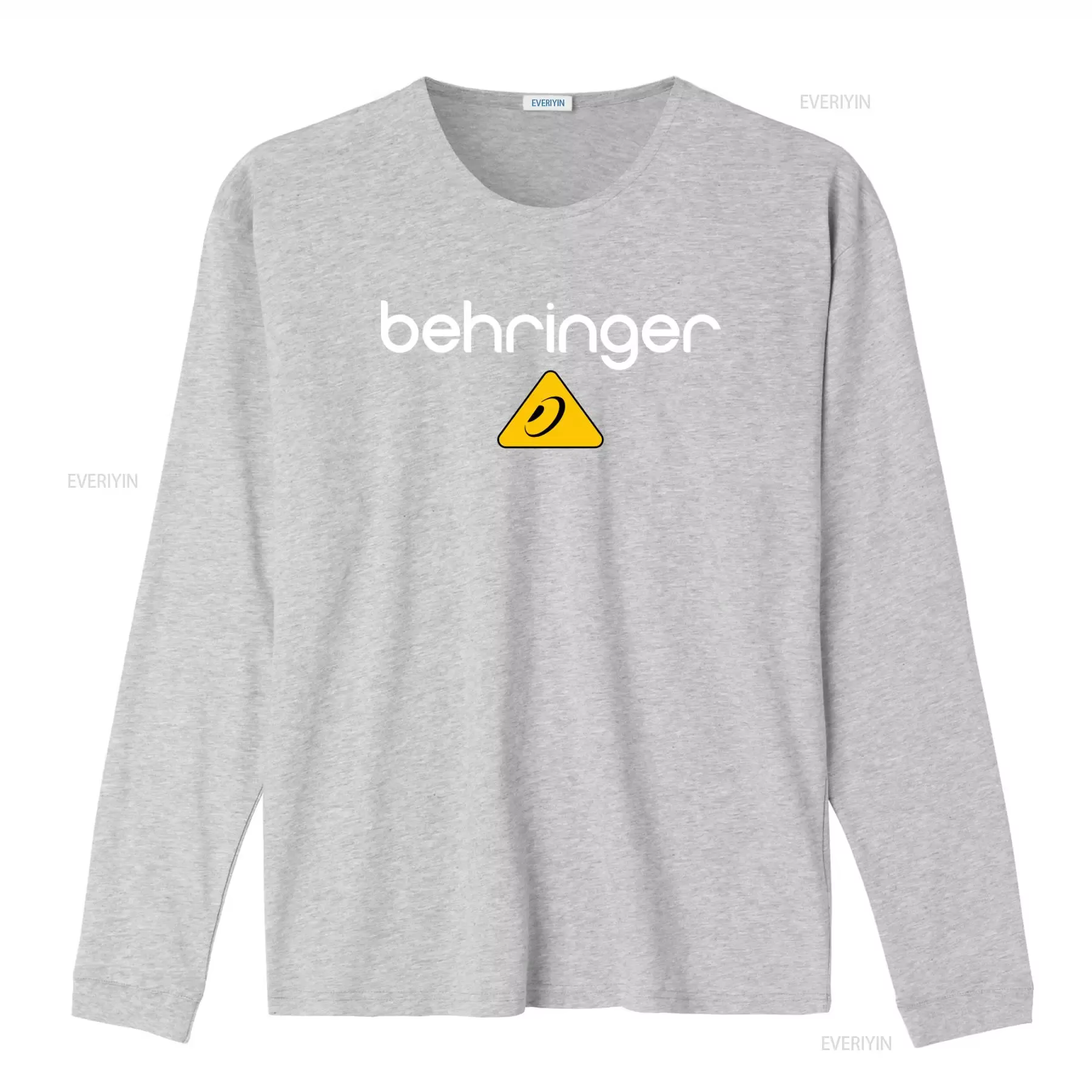 T-shirt en coton épais pour homme avec logo Behringer