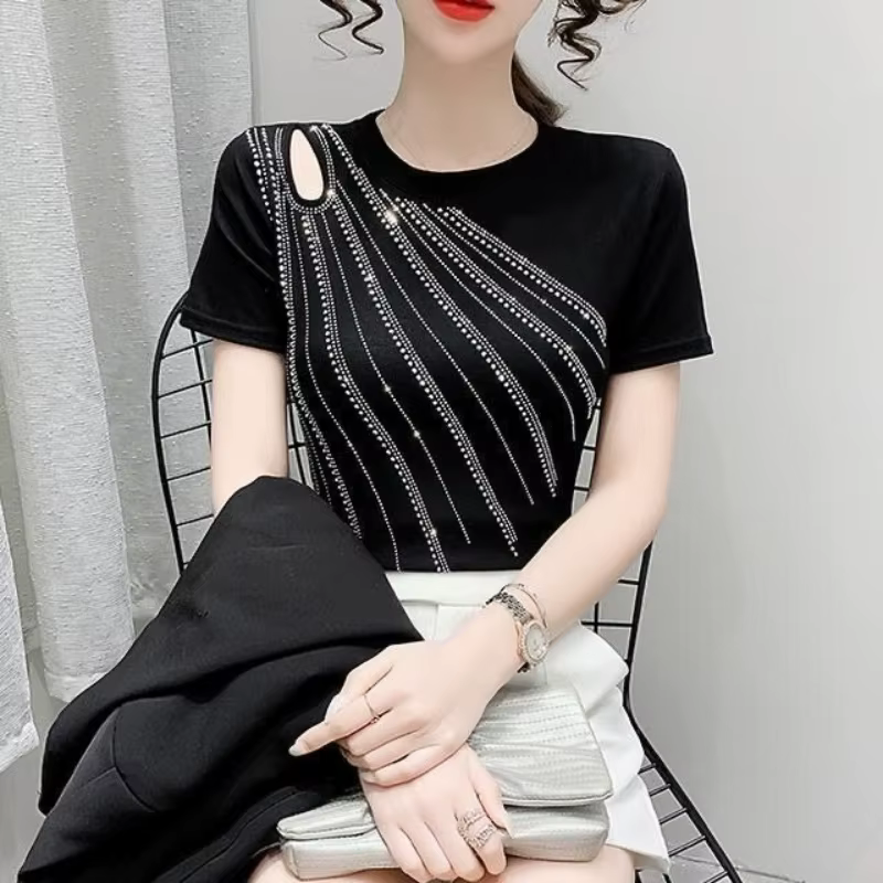 T-shirt à manches courtes pour femme