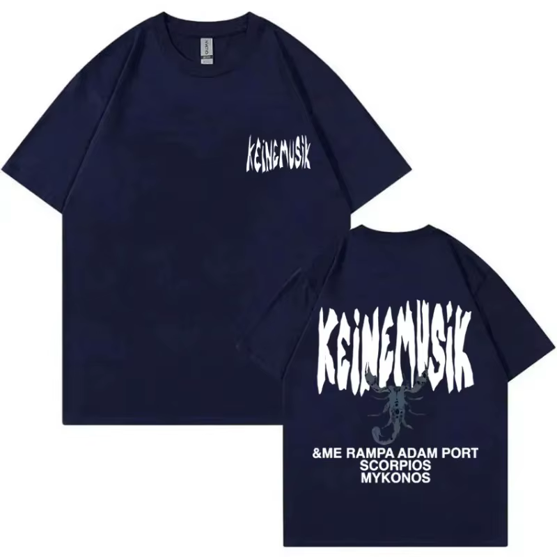 Été Keinemusik X Pacha graphique t-shirt hommes femmes Hip Hop mode Vintage T-shirts hommes décontracté 100% coton à manches courtes T-shirts