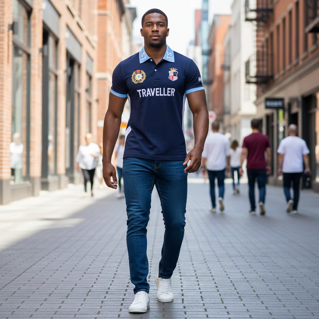 Polos pour hommes, t-shirts décontractés à manches courtes pour le golf d'été