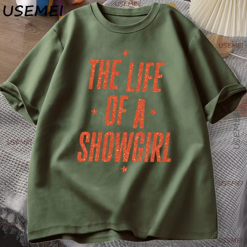 La vie d'un Showgirl T-shirt hommes femmes Concert musique