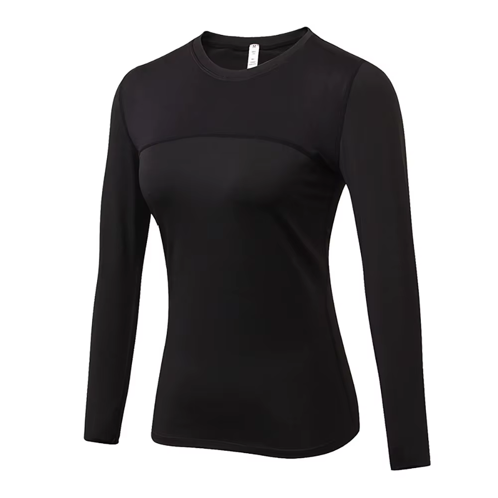 T-shirt de sport de Yoga à manches longues pour femmes, Cool et sec, athlétique, course à pied, randonnée, haut de Yoga, Fitness, chemises d'entraînement