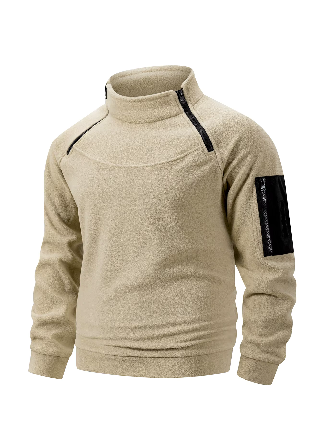 Pull tactique polaire pour hommes