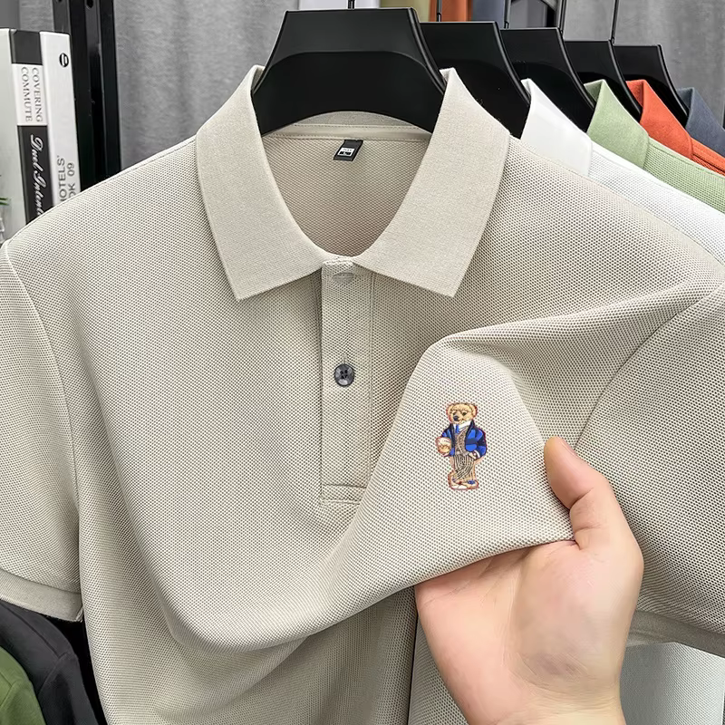Polo en coton de luxe pour homme