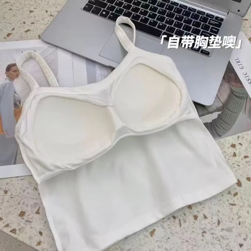 Crop Top Femme Sexy Sans Manches