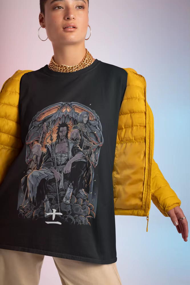 Zaraki Kenpachi chemise Yhwach blanchiment Anime T-Shirt Ichigo Kurosaki