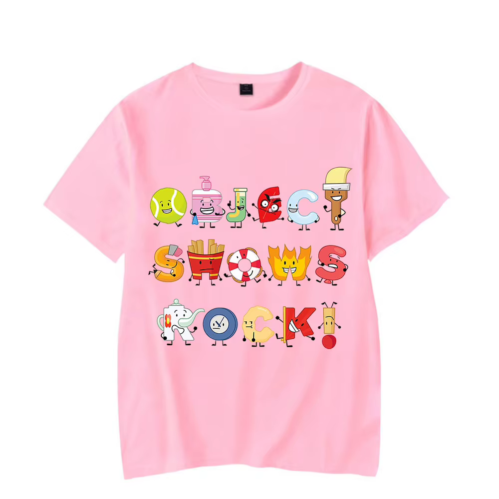 T-shirt à Manches Courtes et Col Ras du Cou pour Homme et Femme