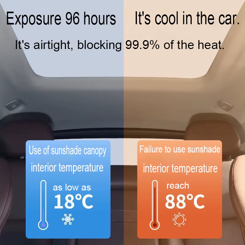 Pare-soleil de toit isolant pour Volkswagen Golf 2007~2009 2008 MK5, anti-UV, adsorption électrostatique, rideau de toit