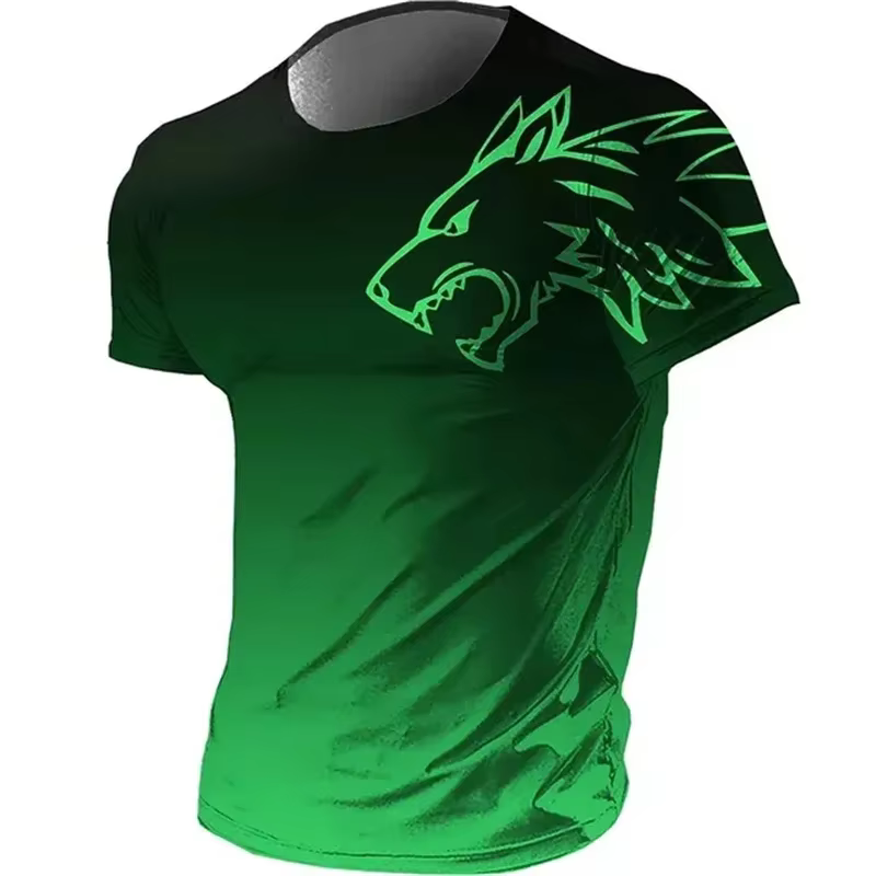 T-shirts pour hommes fitness vêtements de sport 2024 été Vintage