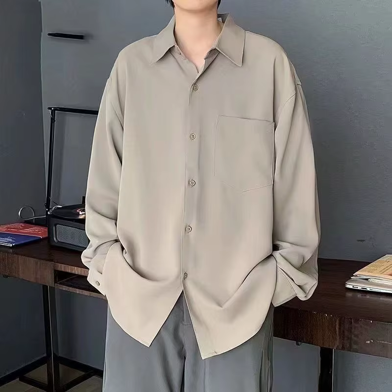 Chemise polyvalente à manches longues pour hommes