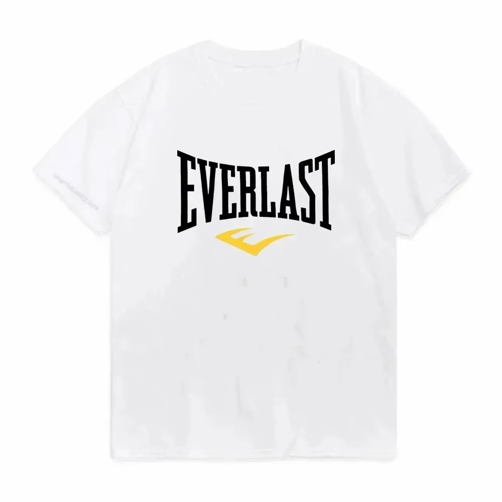 T-shirt en coton avec Logo EVERLAST BOXING pour homme