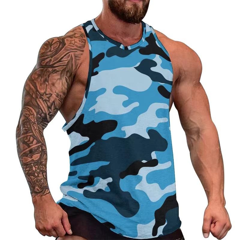 Débardeur camouflage pour hommes