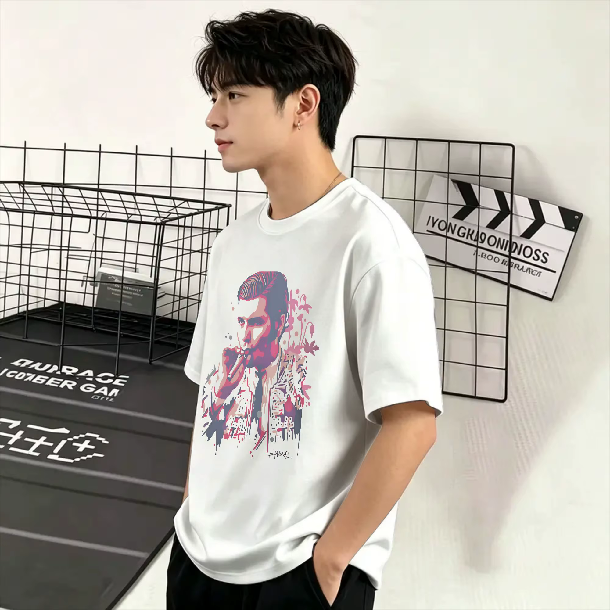 Morante De La Puebla T-Shirts pour hommes Matador décontracté 100% coton T-shirt à col rond à manches courtes 4XL 5XL vêtements