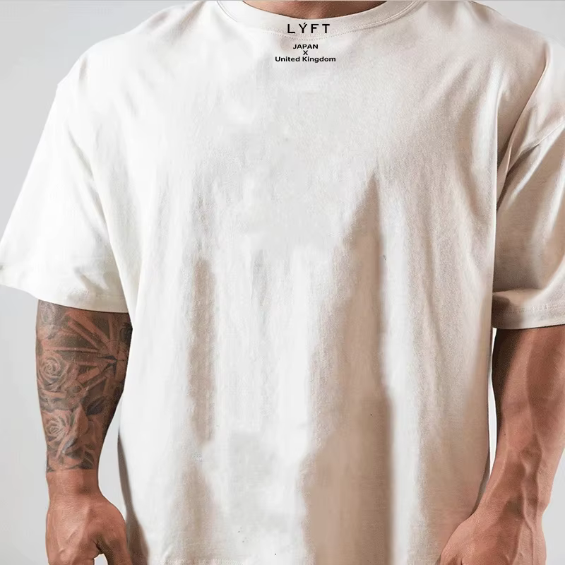 CircFT-T-Shirt à Manches Courtes en Coton pour Homme