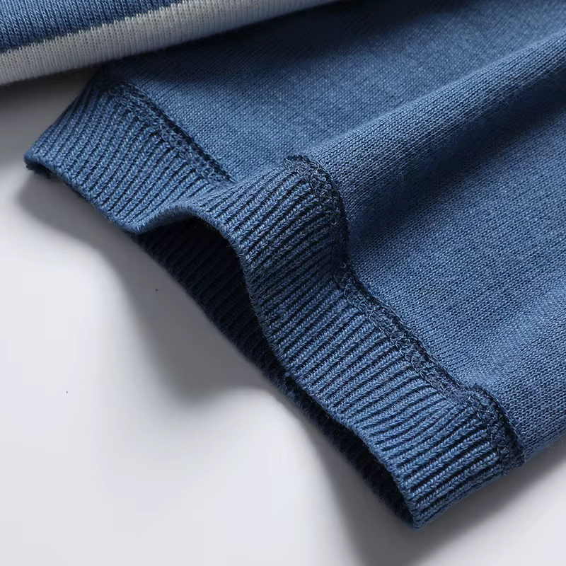 Chemises polo en tricot pour hommes