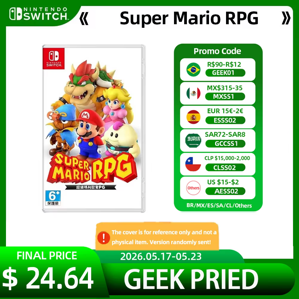 Nintendo Switch Jeu Offres-Super Mario RPG-Jeux Cartouche physique Carte Support TV Table Mode de poche