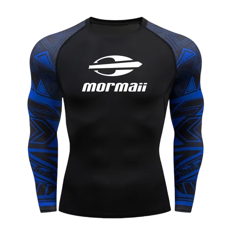 T-shirt de compression à manches longues pour homme