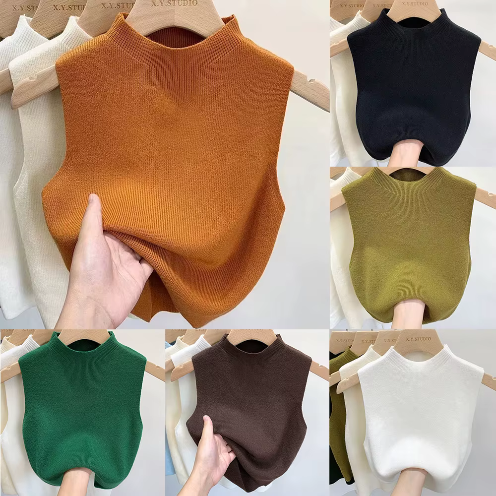 Débardeur tricoté pour femmes