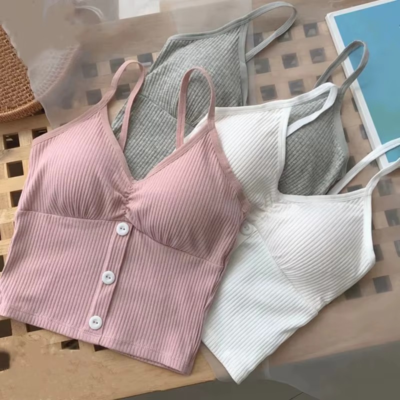 Débardeur tricoté pour femme