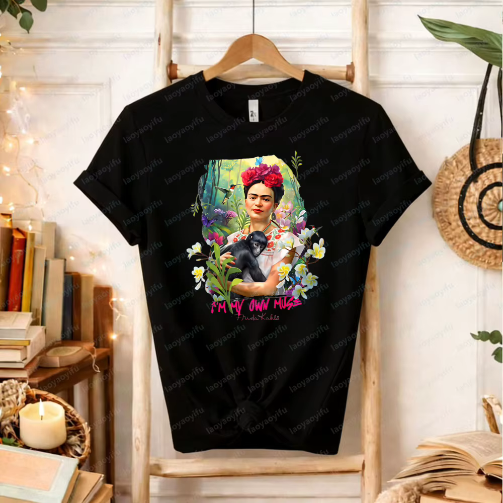 T-shirt « Je suis ma propre muse » - Frida Kahlo