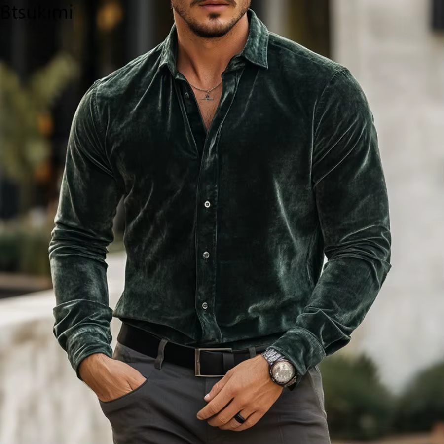 Nouvelle Collection Automne Hiver : Chemises Habillées Vintage pour Hommes