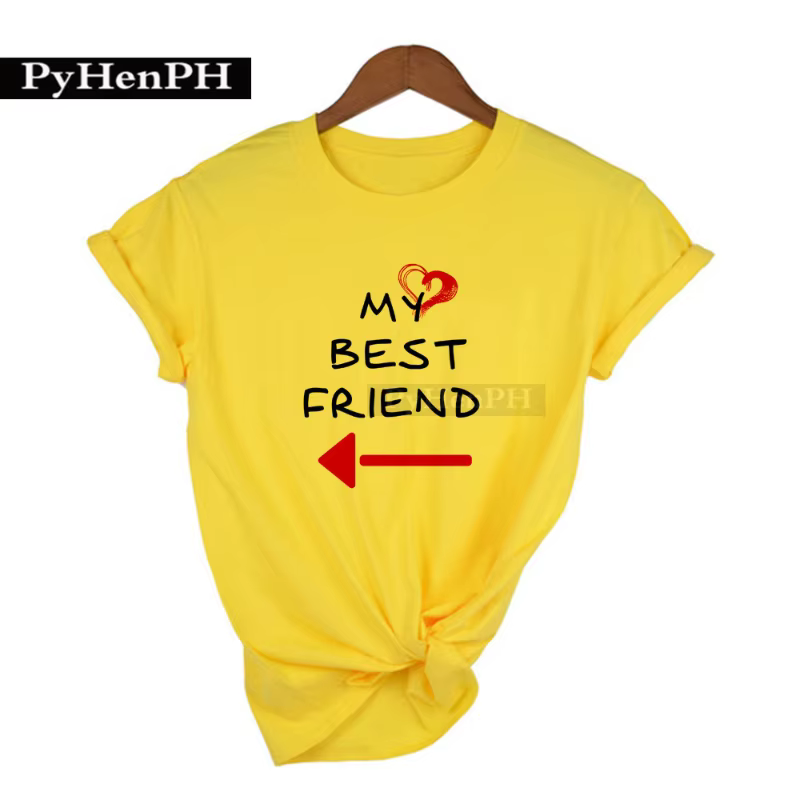 Mon meilleur ami 2T-shirt tendance lettre Inha