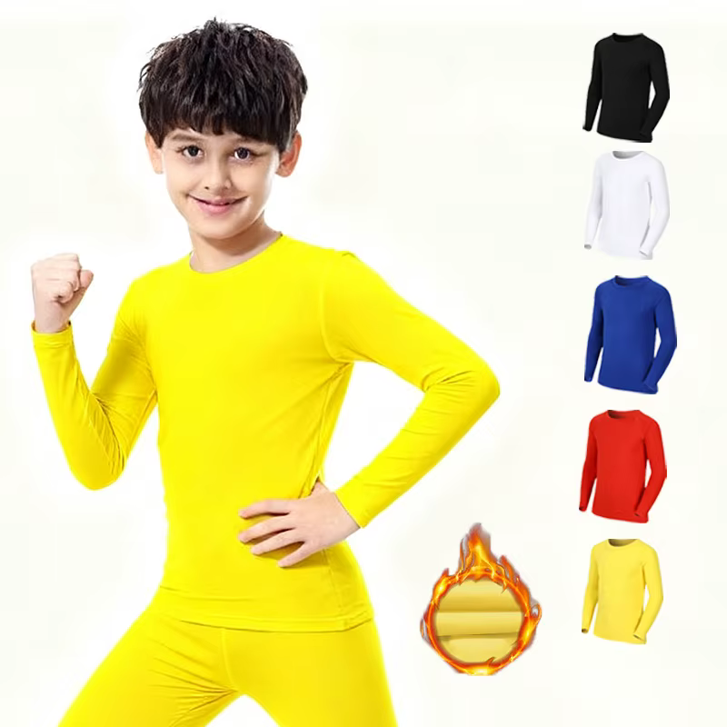 T-shirt thermique long pour enfant