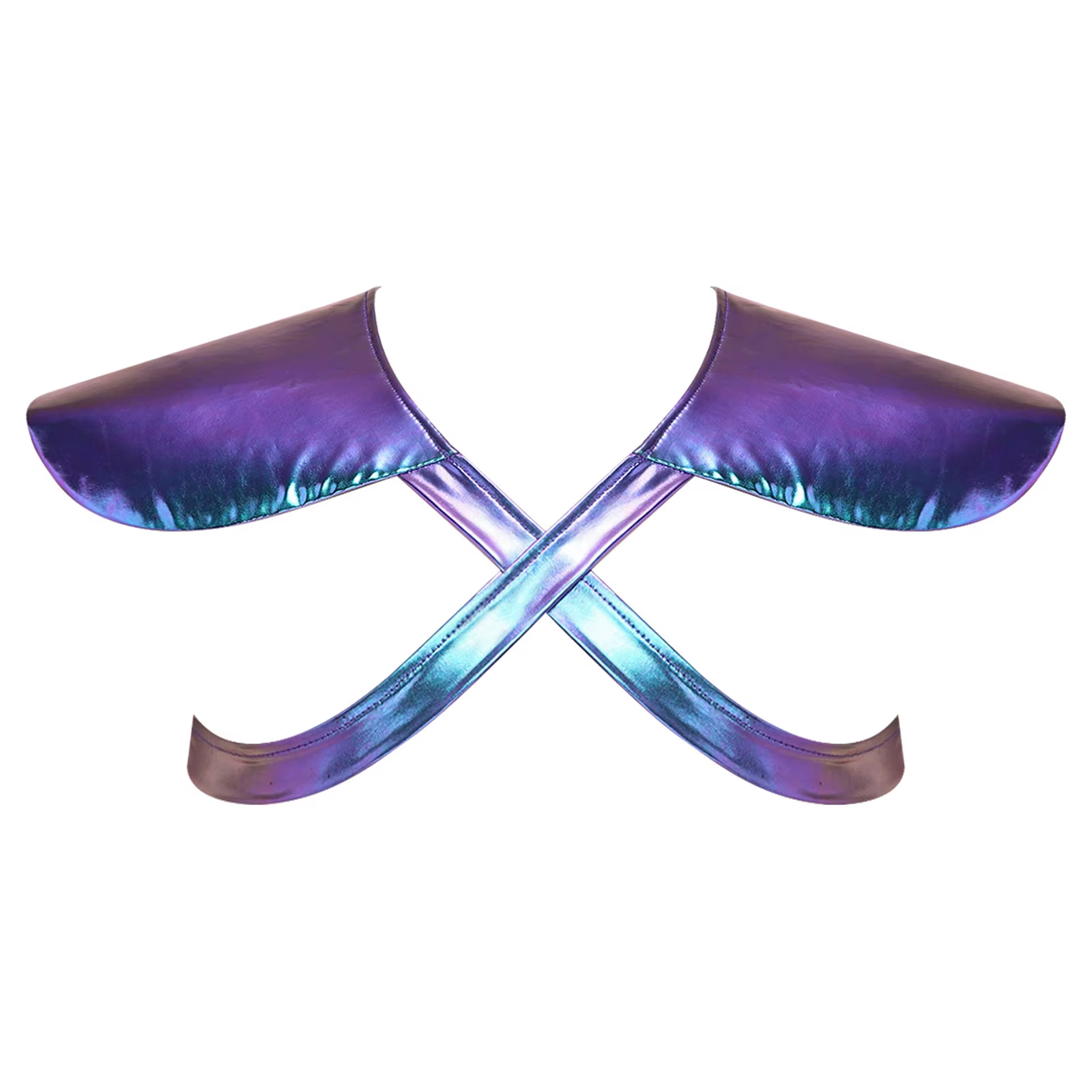 Hauts Métalliques Brillants Gothiques pour Hommes