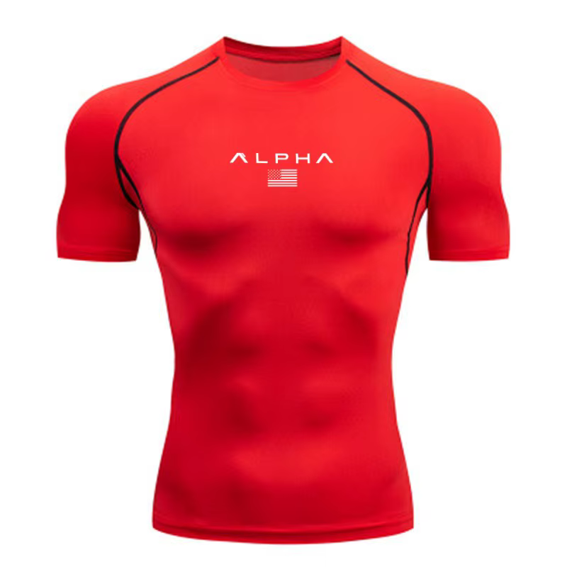 T-shirts compressés pour hommes