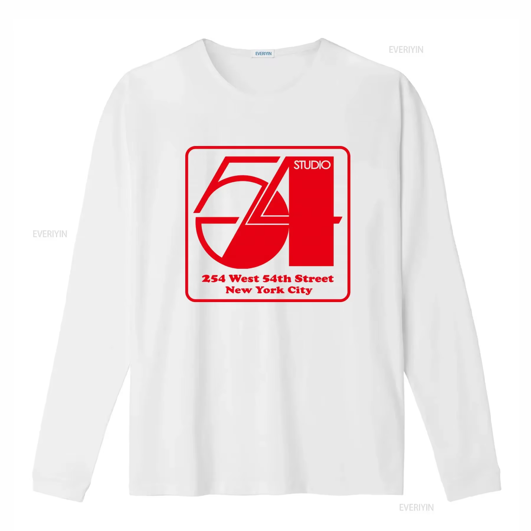 T-shirt vintage décontracté et respirant avec motif délavé