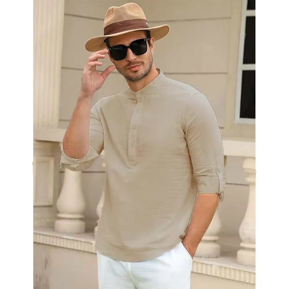Chemises à manches longues pour hommes