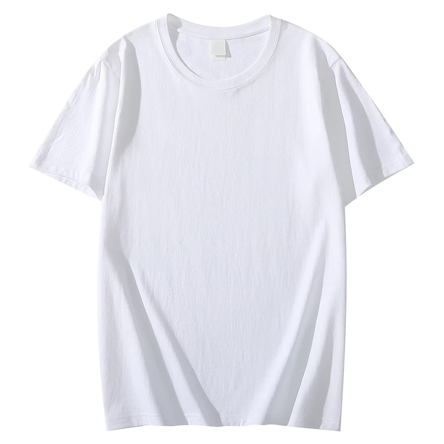 T-shirt à col rond en coton pour hommes