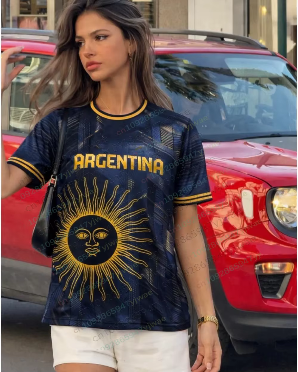 Maillot de football Argentine tendance pour couple