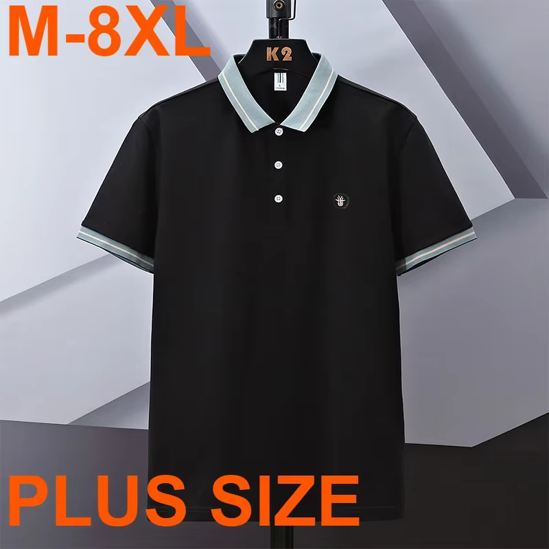Polos pour hommes, grande taille