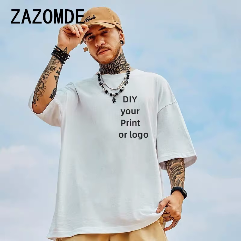 T-shirt personnalisé 100% coton pour hommes et femmes