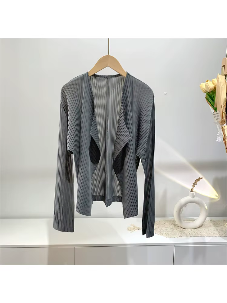 Miyake 2025 printemps haut plié pour les femmes