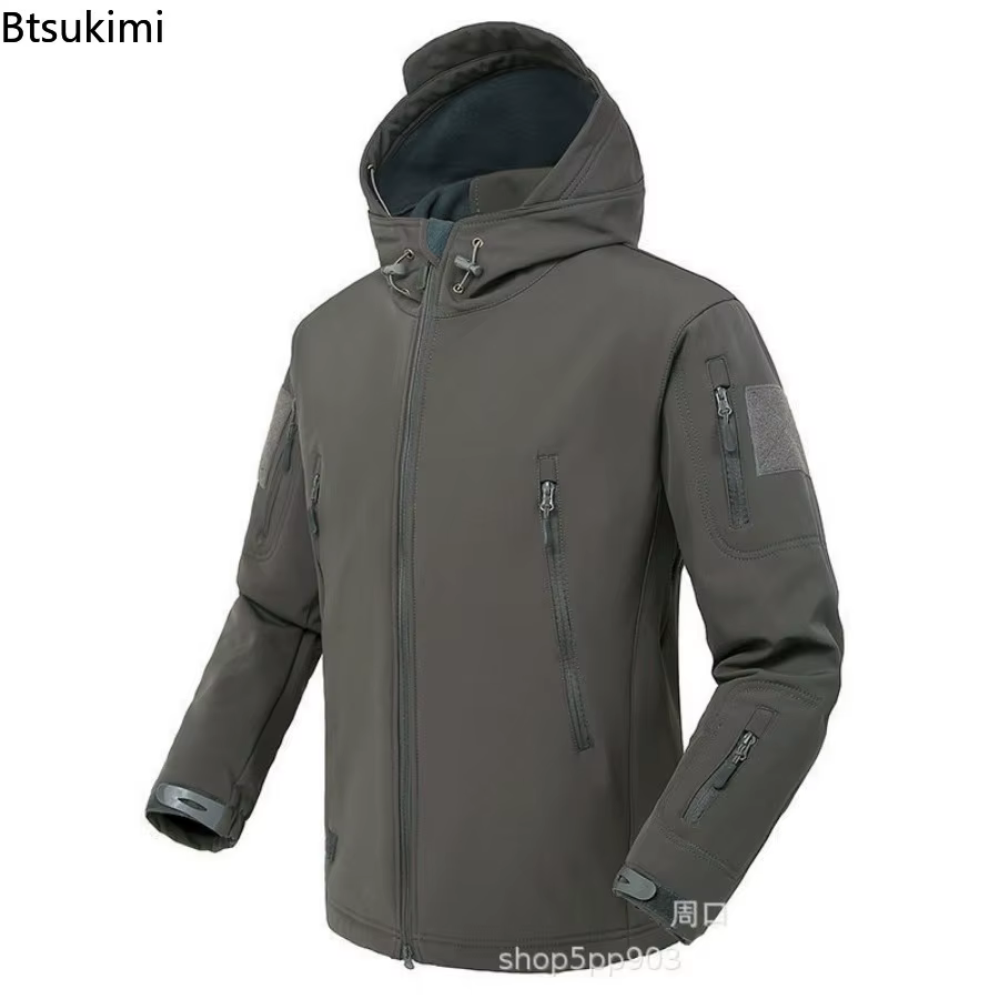 Vestes Softshell en peau de requin pour hommes