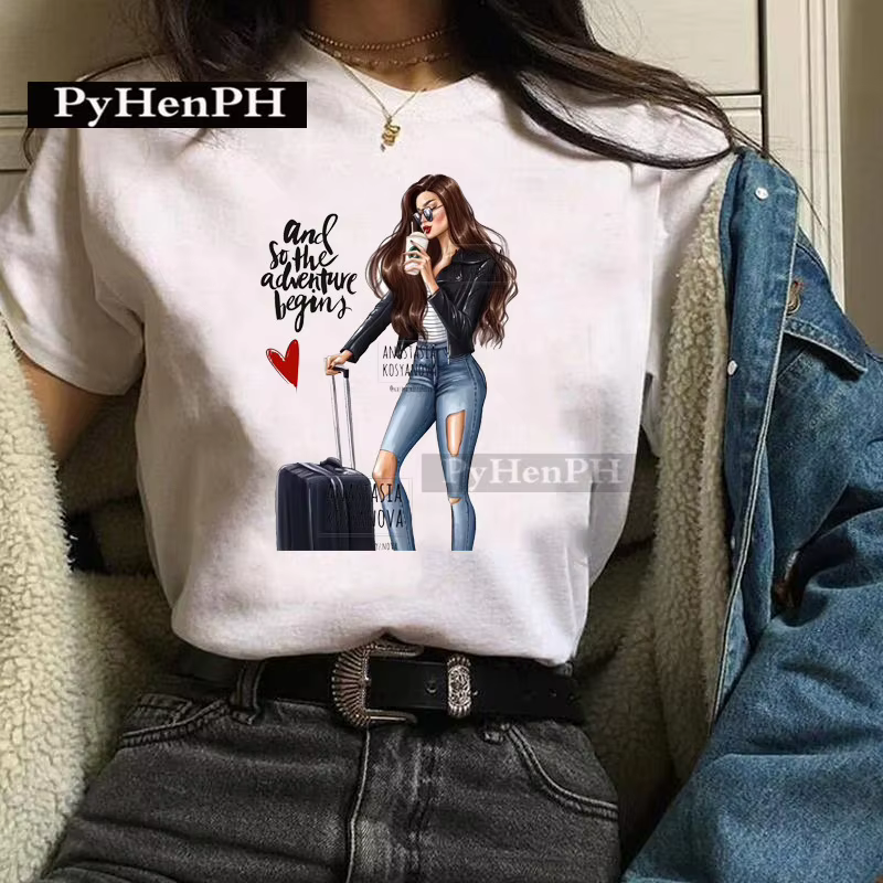 T-shirt à la mode pour filles