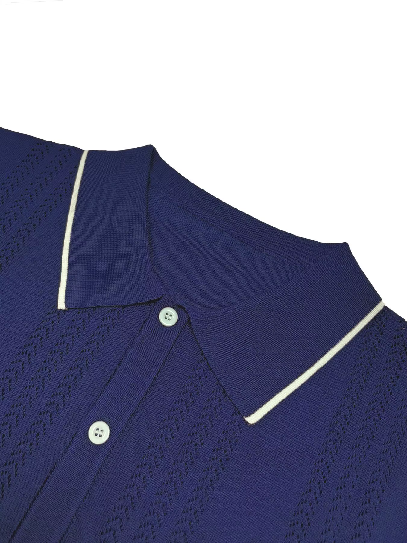 Polo tricoté pour hommes