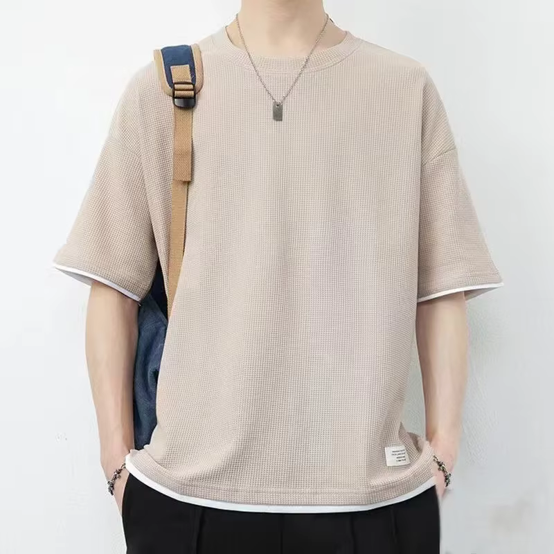 T-shirt ample à manches courtes pour homme