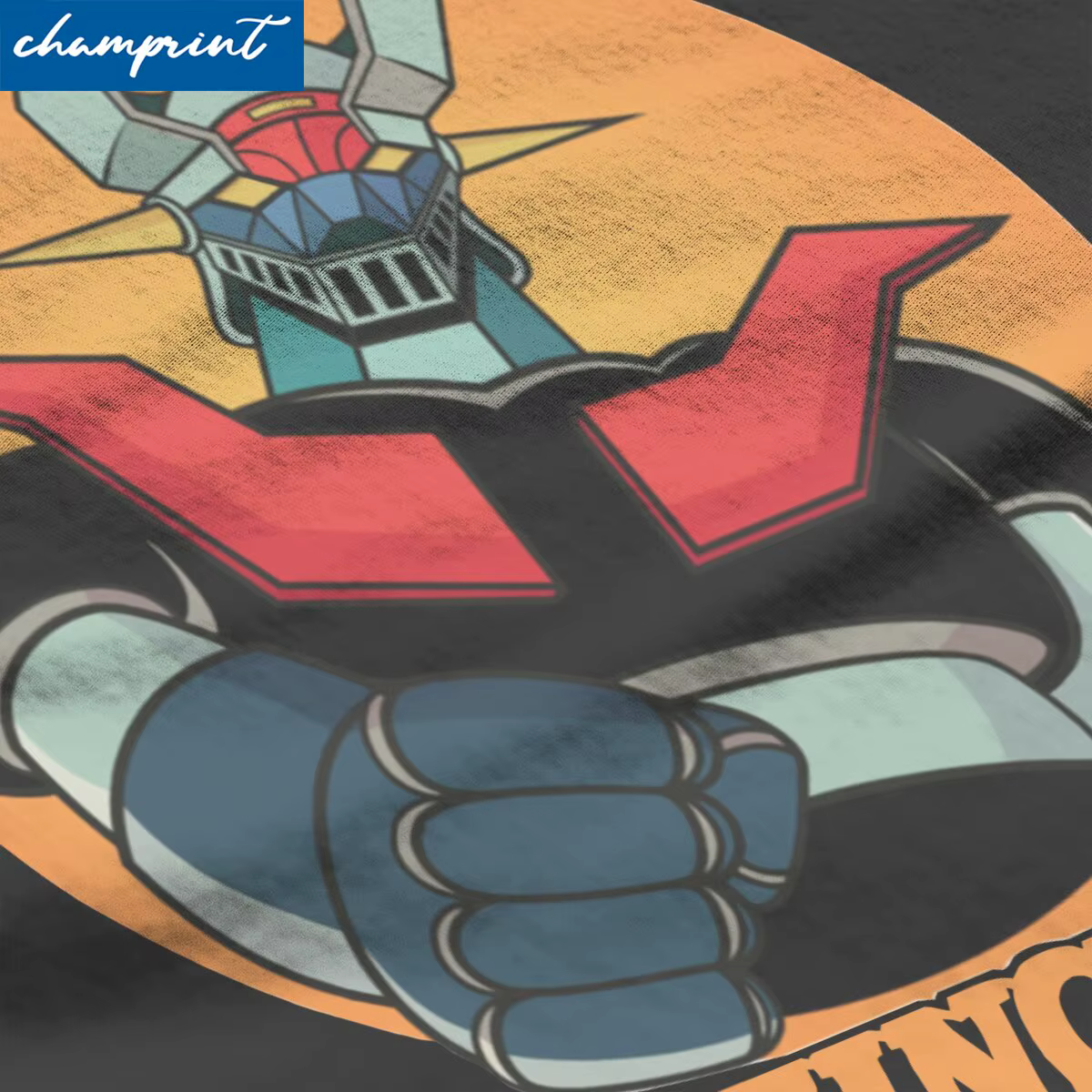T-shirt manches courtes homme, 100% coton, hipster, robot Grendizer Goldorak Actarus, Mazinger Z 40th, taille Y