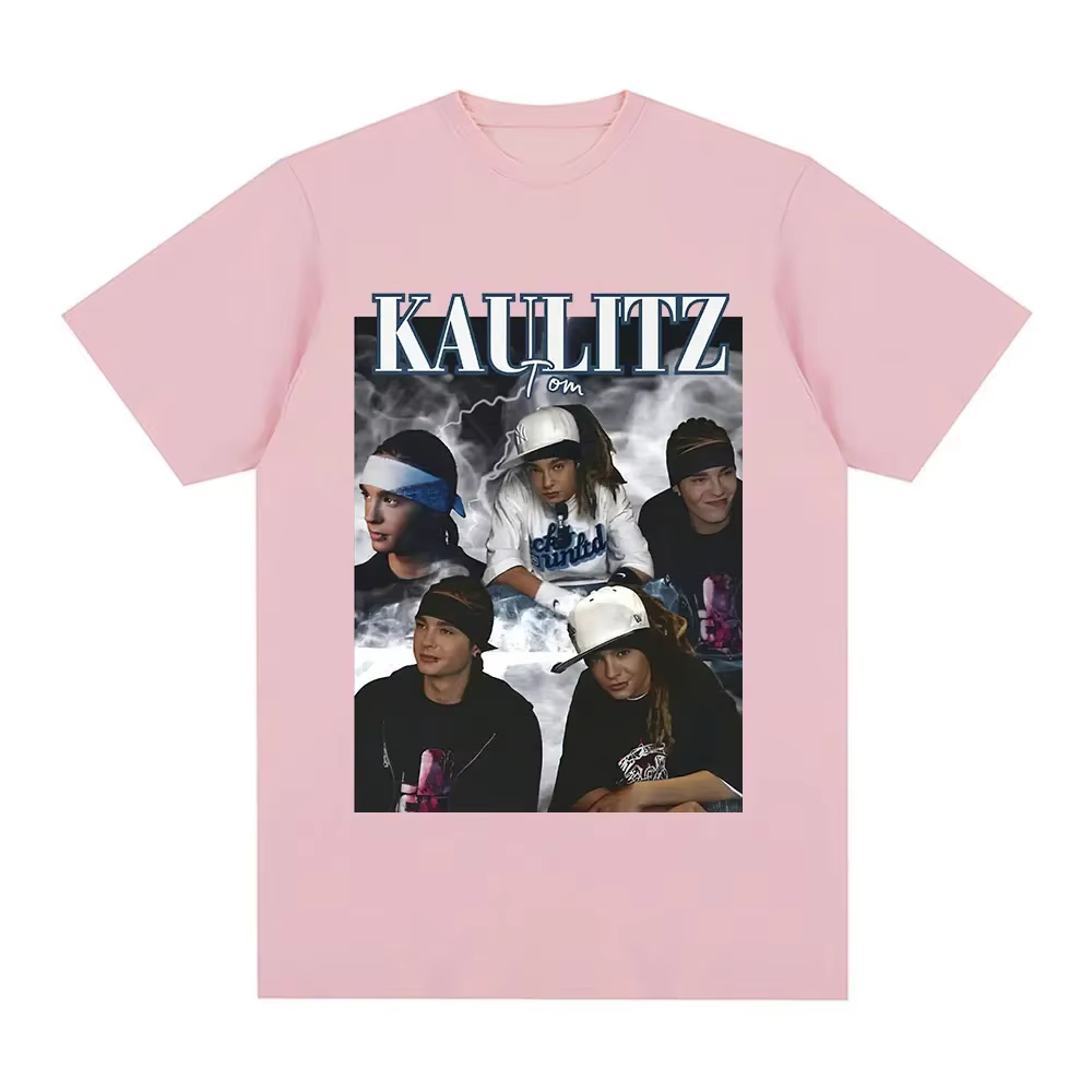 Rock Band Tokio hôtel Tom Kaulitz graphique T-shirt hommes vêtements Hip Hop Punk gothique