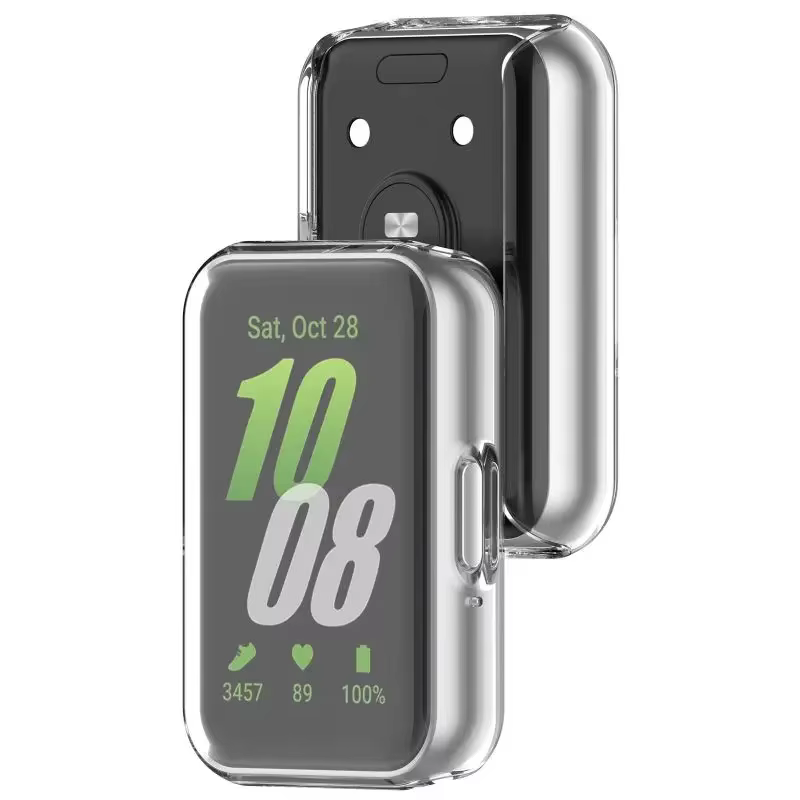 Coque pour Samsung Galaxy Fit3 protecteur d'écran TPU couverture complète housse de protection pour Samsung Galaxy Fit 3 accessoires de sangle