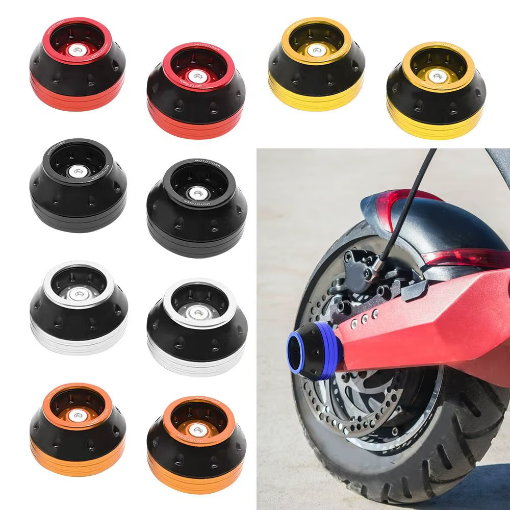 Accessoires de Scooter électrique de haute qualité, gobelets coulissants de décoration, tampons de Protection, Absorption des chocs, Protection Anti-Crash