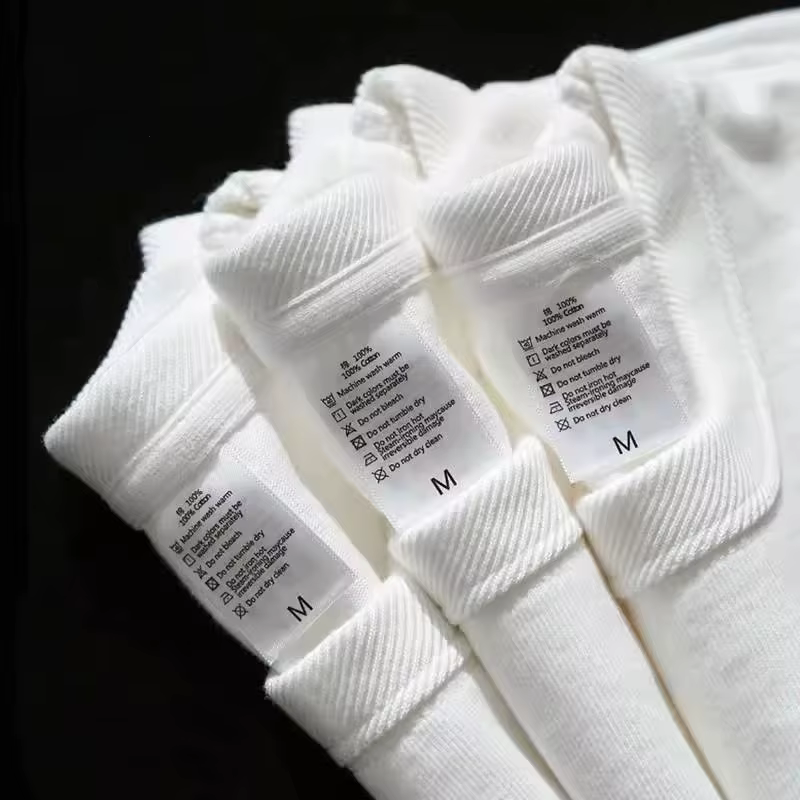Nouveau T-shirt pour Homme en Coton Américain Imprimé Effet Vieilli