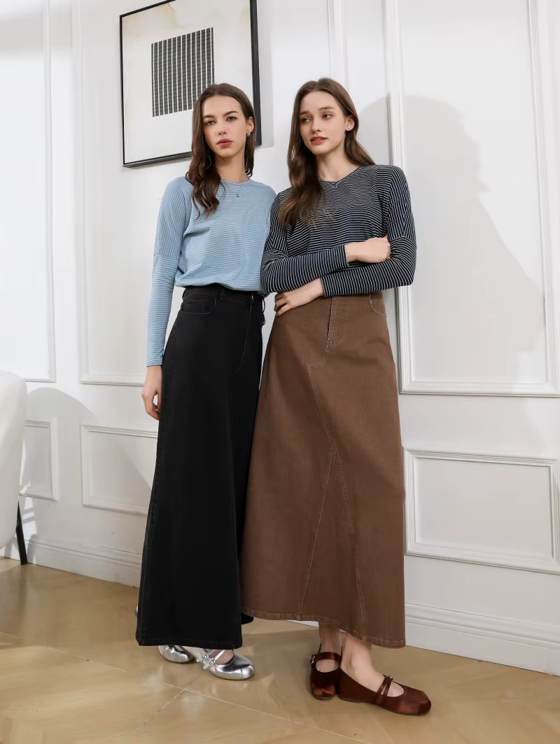 AS 2025 – vêtements amples à manches chauve-souris pour femmes