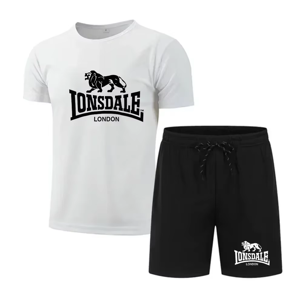 Ensemble T-shirt et short d'été pour hommes