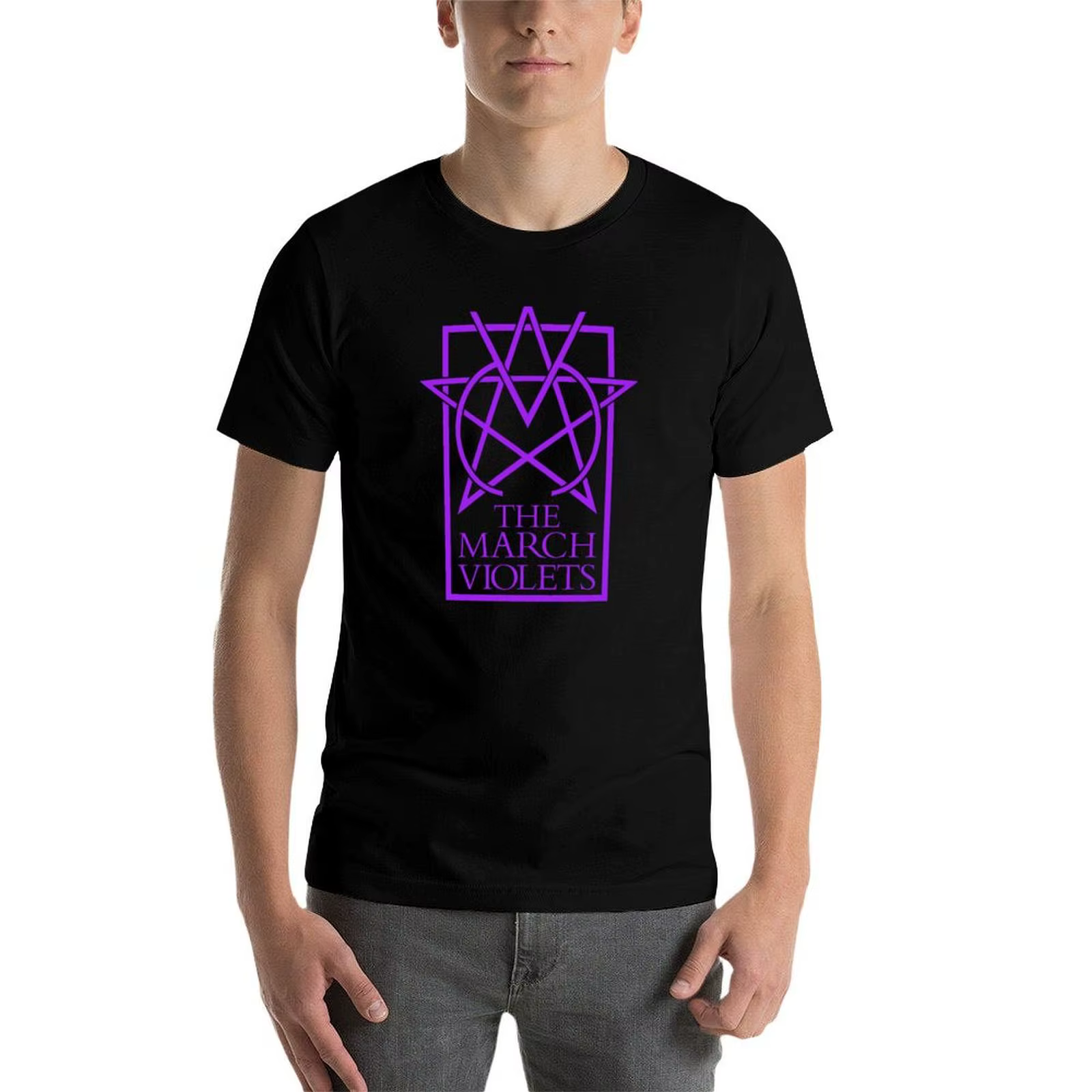 The March Violets - Logo - T-shirt violet pour homme
