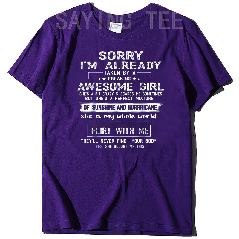 T-Shirt femme, désolé